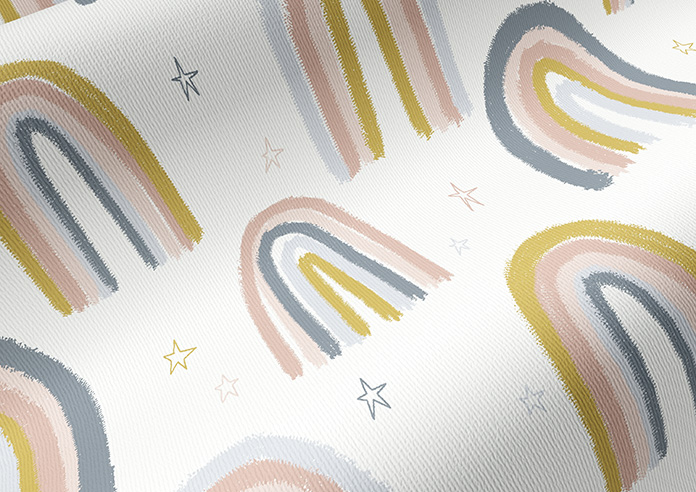 Rainbows, Crayon Box - Twist&Fit Roller Blind - Image 4